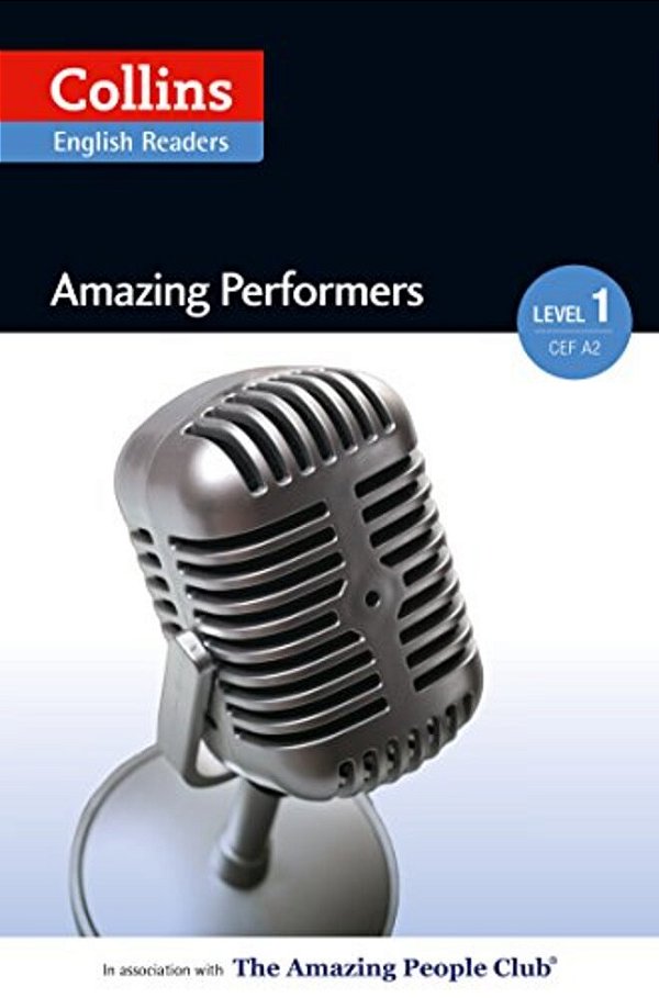 Amazing Performers - Collins English Readers - Level 1 - Book With MP3 CD