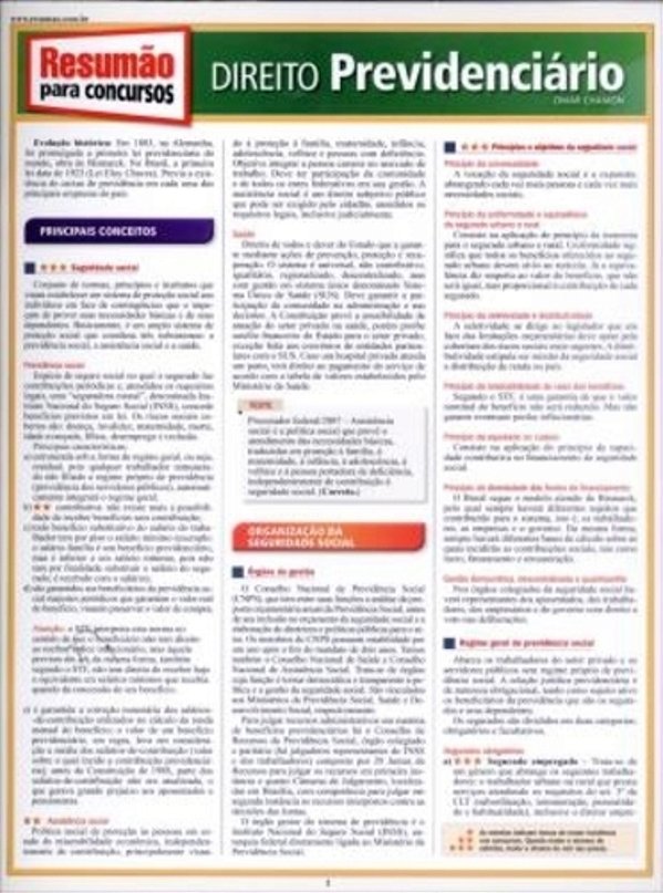 Direito Previdenciário – Coleção Resumão Para Concursos