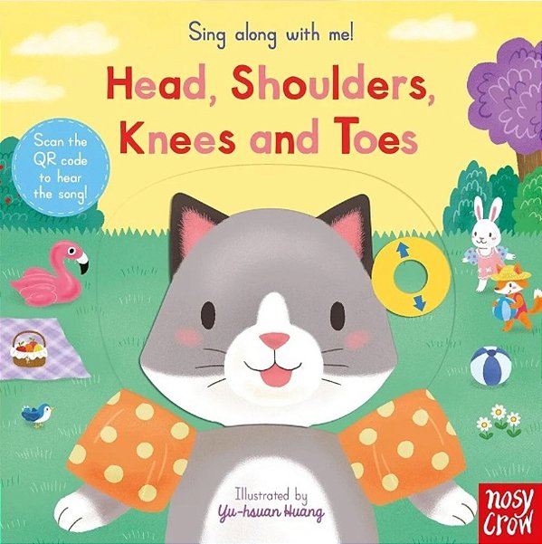 Head, Shoulders, Knees And Toes - Sing Along With Me! - Board Book With QR Audio Song