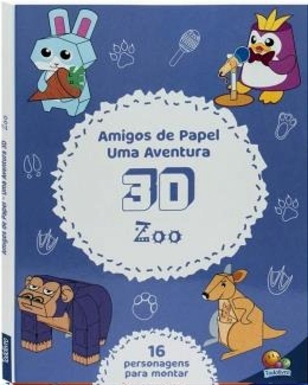 Amigos De Papel - Uma Aventura 3D: Zoo