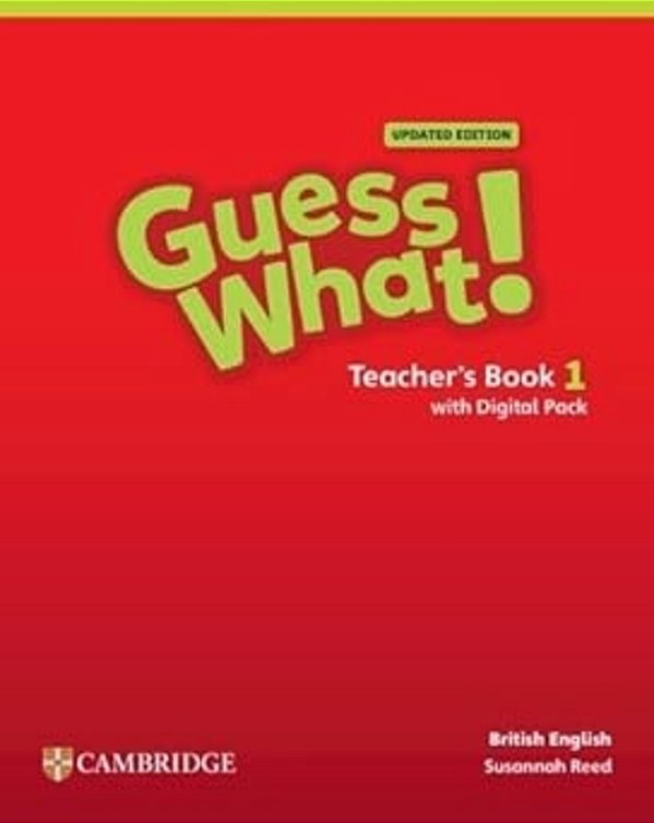 Guess What! 1 - Teachers Book With Digital Pack Updated - British English