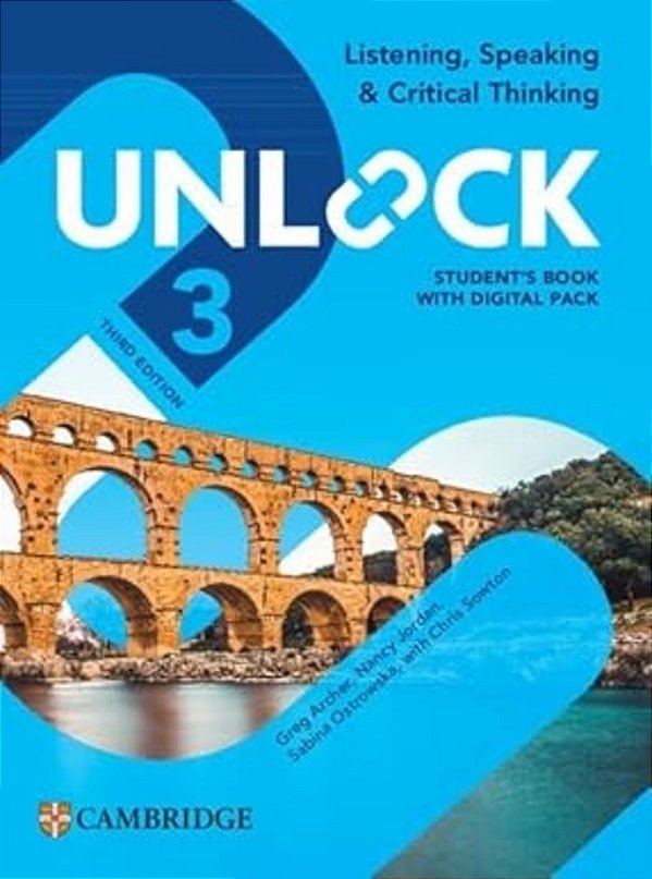 Unlock 3 - Listening, Speaking & Critical Thinking - Student´s Book With Digital Pack - 3RD Edition