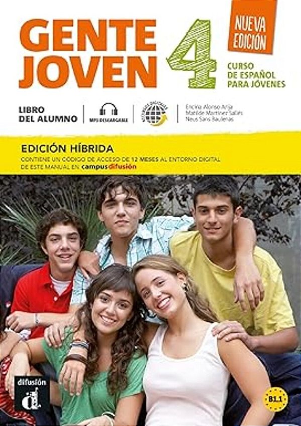 Gente Joven 4 - Ed. Híbrida L. Del Alumno - Nueva Edicion