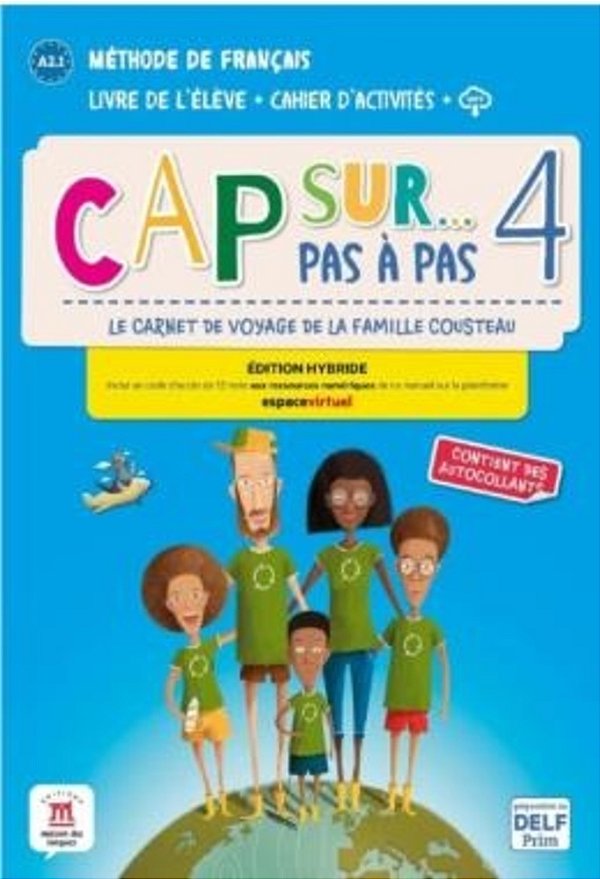 Cap Sur 4 – Pas À Pas - Livre De L´Élève+cahier D´activités - Edition Hybrida