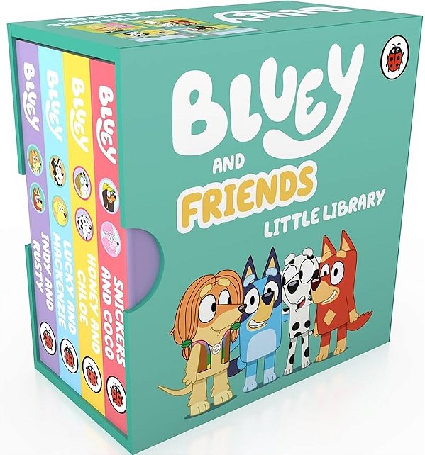 Bluey Bluey And Friends Little Library