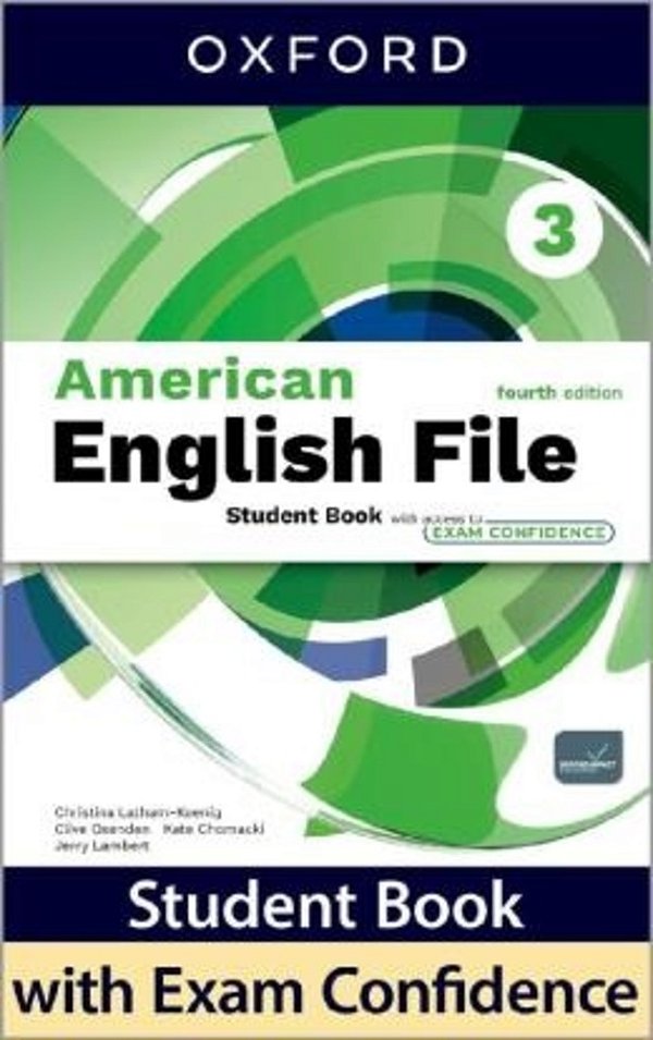American English File 3 - SB W/Ec PK - 4Th Ed.