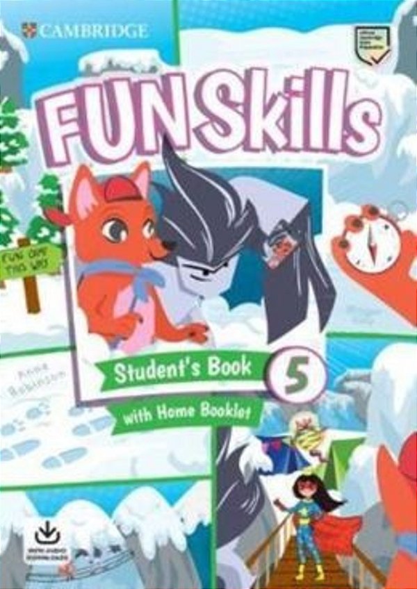 Fun Skills 5 - SB Whome Booklet And Download Audio