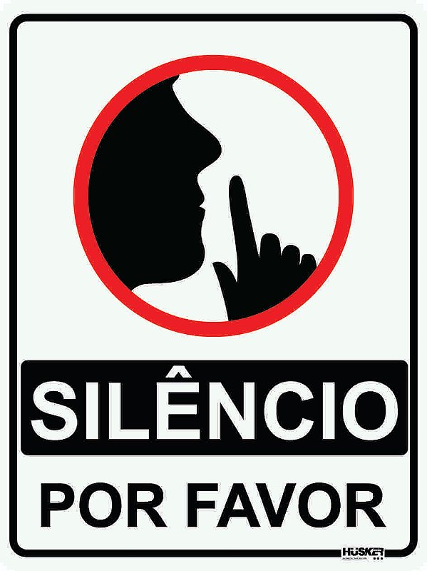 Placa de Silêncio