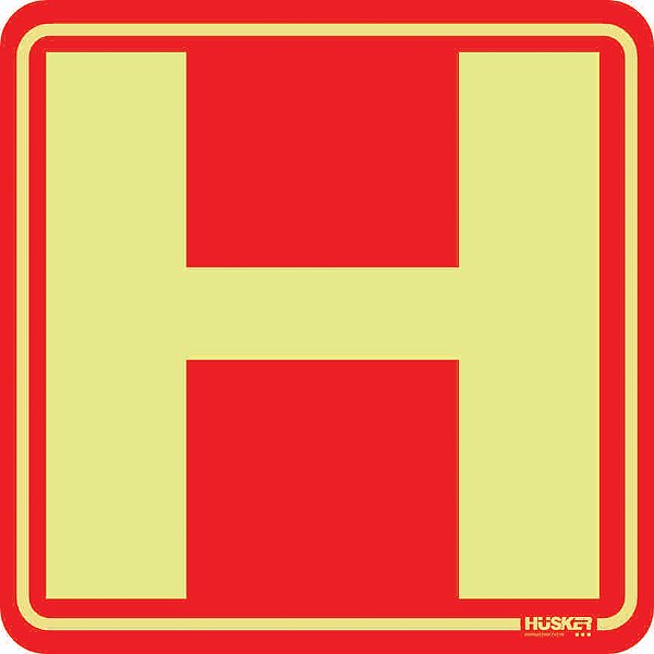 Placa Hidrante 15x15 cm