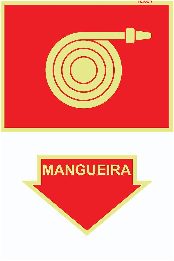 Placa Abrigo de Mangueira 20x14 cm