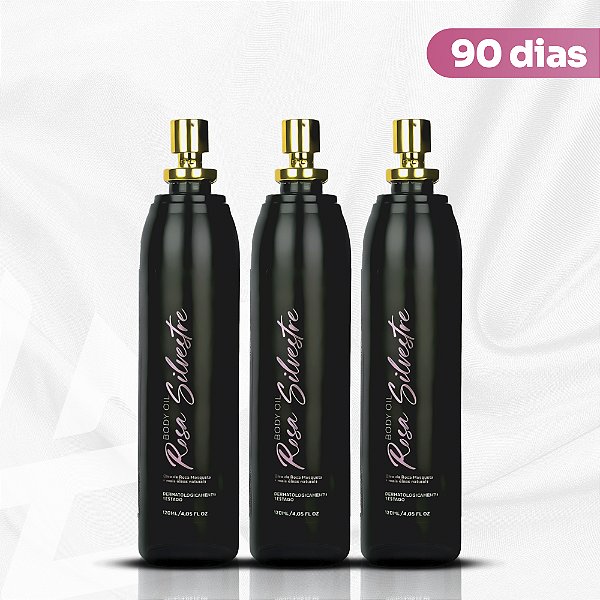 KIT 90 dias - 3x BODY OIL ROSA SILVESTRE – 120ML