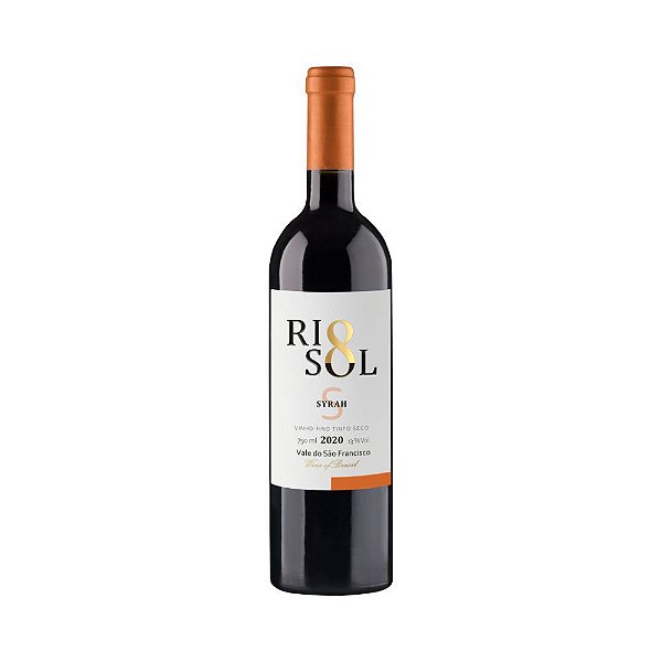 Vinho Tinto Brasileiro Rio Sol Syrah 750ml