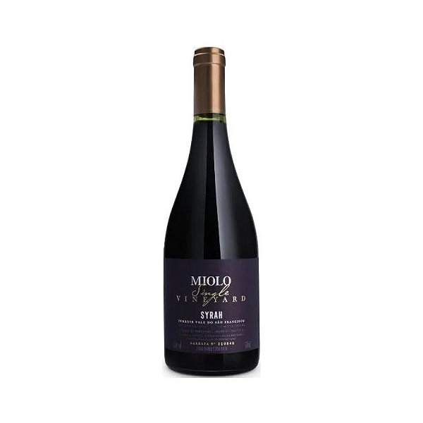 Vinho Tinto Brasileiro Miolo Syrah Vineyard 750ml