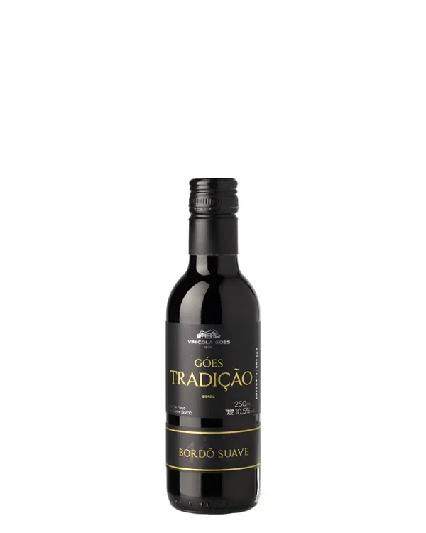 Vinho Tinto Brasileiro Tradição Bordô Suave 250ml