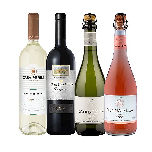 Super Oferta 4 Garrafas de Vinho