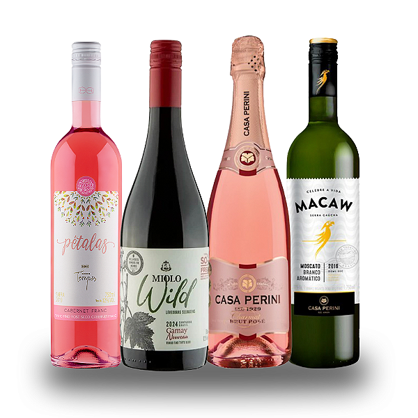 Combo Florescer 4 Garrafas 750ml