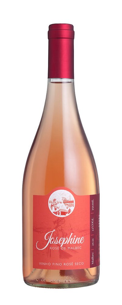 Vinho Fino Rose Seco Josephine Malbec 750ml