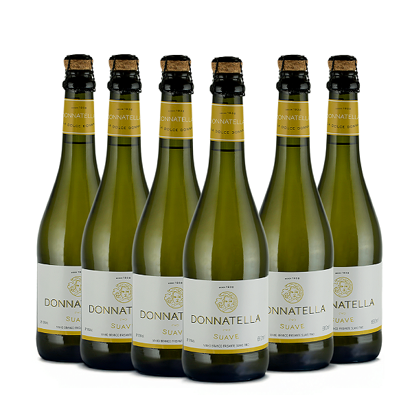 Caixa com 6 Frisantes Donnatella Suave