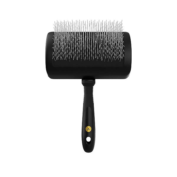 Rasqueadeira Premium Curva Media Pinos Longos Firmes Black Propetz