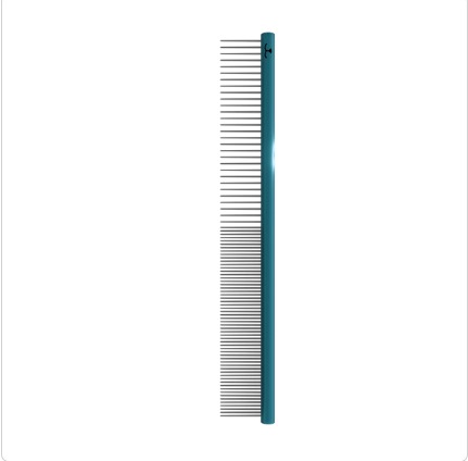 Pente 19cm Duplo Alumínio Azul Propetz