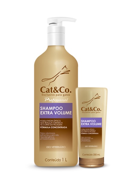 CAT&CO SHAMPOO EXTRA VOLUME - 1 L