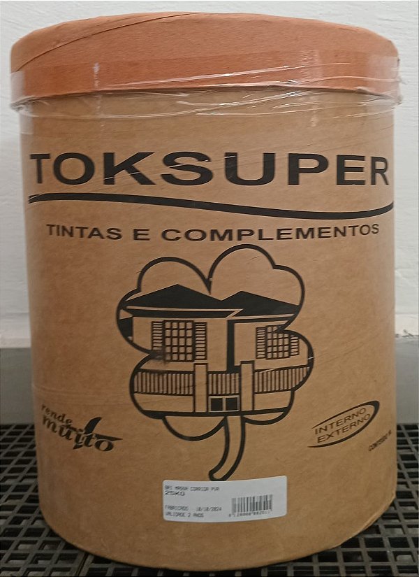 MASSA CORRIDA PVA 25KG TOK SUPER