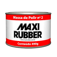 MAXI RUBBER MASSA DE POLIR N2 490G - ONU : (1263)