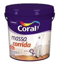 MASSA CORRIDA CORAL  5,7 KG GL PLASTICO 5777545