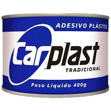 MAXI RUBBER CARPLAST MASSA PLASTICA BRANCO 400 GRS C/ CATALISADOR CA135