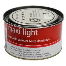 MAXI RUBBER MASSA POLIESTER MAXI LIGHT 500G - ONU : (1263)