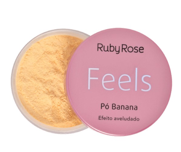 Pó banana efeito aveludado Ruby Rose