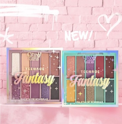 Paleta de sombras City Girls Teenage Fantasy