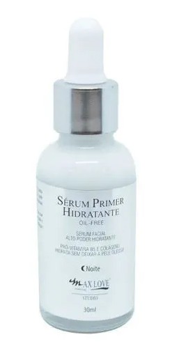 Sérum Primer Hidratante Oil Free noite Max Love