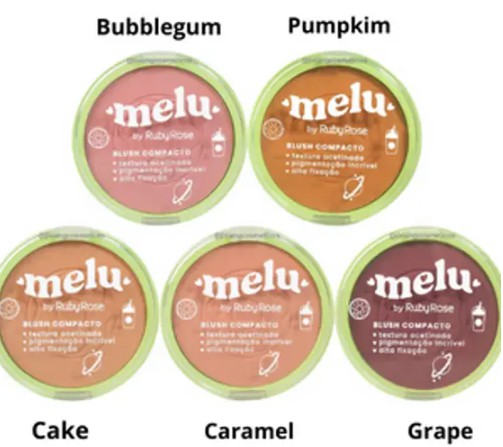 Blush Compacto Melu by Ruby Rose