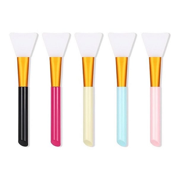 Pincel de silicone para skincare