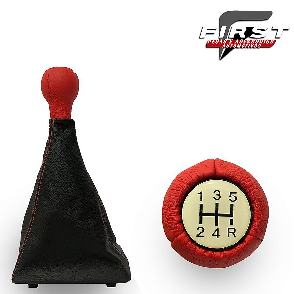 Manopla de Câmbio com Coifa - GOL GTI