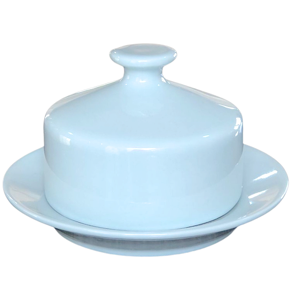 Manteigueira Pires 150ml - Porcelana branca