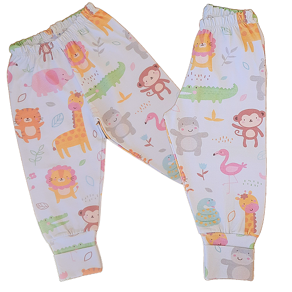 Mijão infantil Safari RN ao G Algodão Premium
