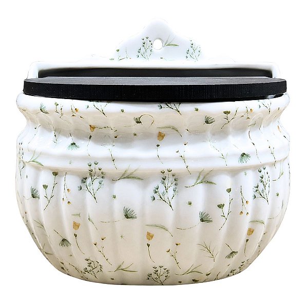 Saleiro 1KG - Porcelana Decorada Arabescos