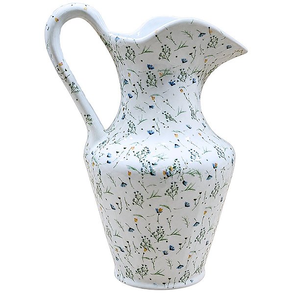 Jarra 1,750ml Leiteira, Sucos e Bebidas - Porcelana Decorada
