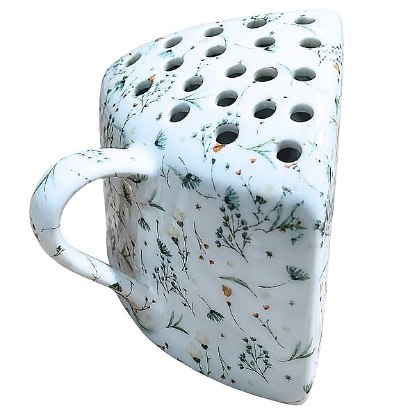 Porta Queijo ralado de Mesa, Formato queijo - Arabesco
