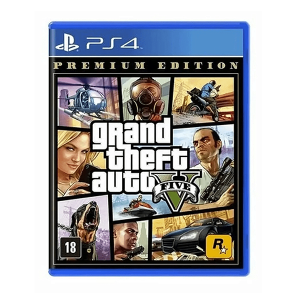 Jogo Grand Theft Auto V (Premium Edition) - PS4