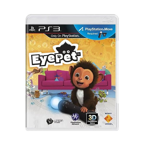 Jogo Eyepet Seminovo PS3