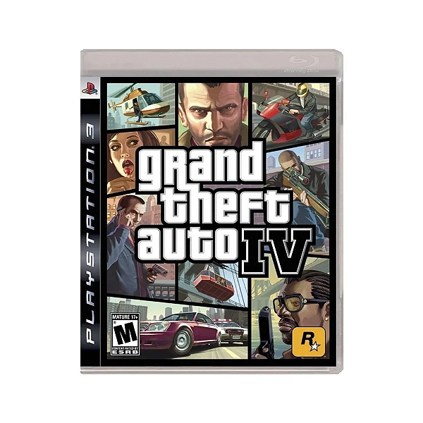 Jogo Grand Theft Auto IV Seminovo PS3