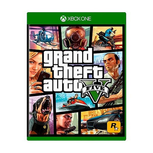 Jogo Grand Theft Auto V Seminovo Xbox One