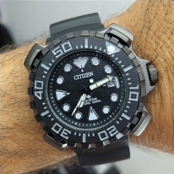 Citizen Eco-Drive Preto 45MM