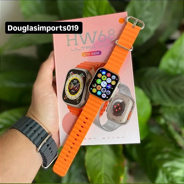 Hw68 ultra mini 41 MM Acompanha 2 Pulseiras