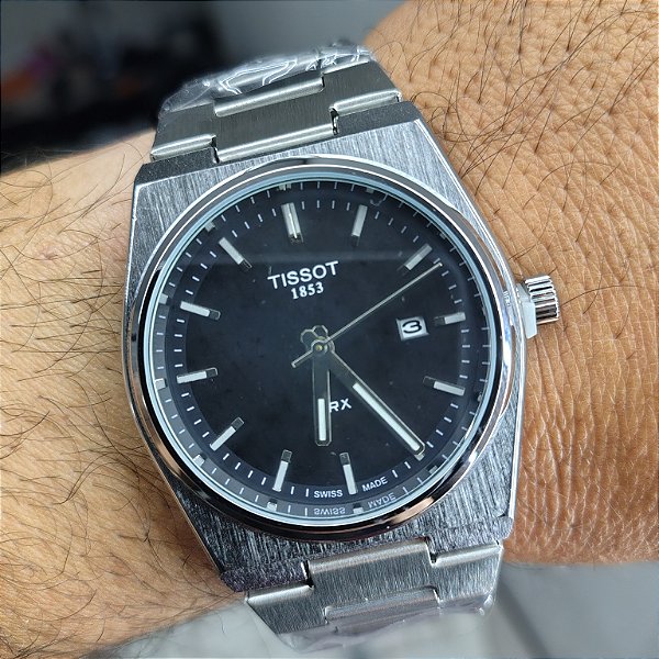 Tissot PRX Pulseira De Aço Prateado 40MM