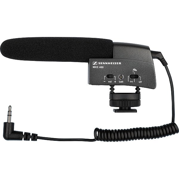 Microfone Sennheiser Shotgun MKE400