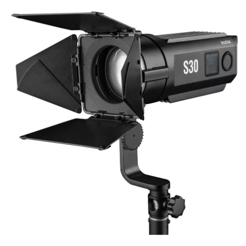 Iluminador Godox Fresnel LED Foco S30
